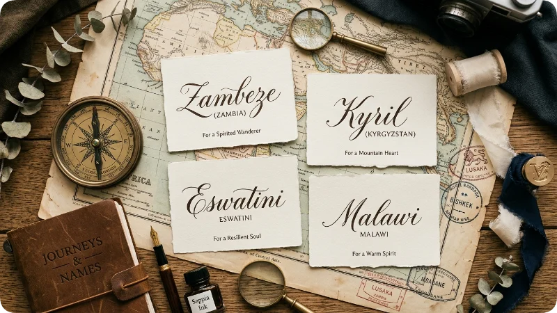 Rare Country Names for Boys