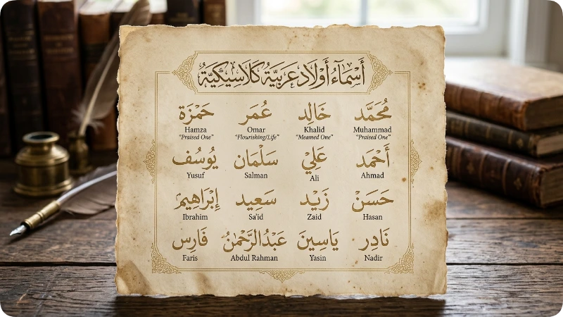 Timeless & Meaningful Arabic Male Names