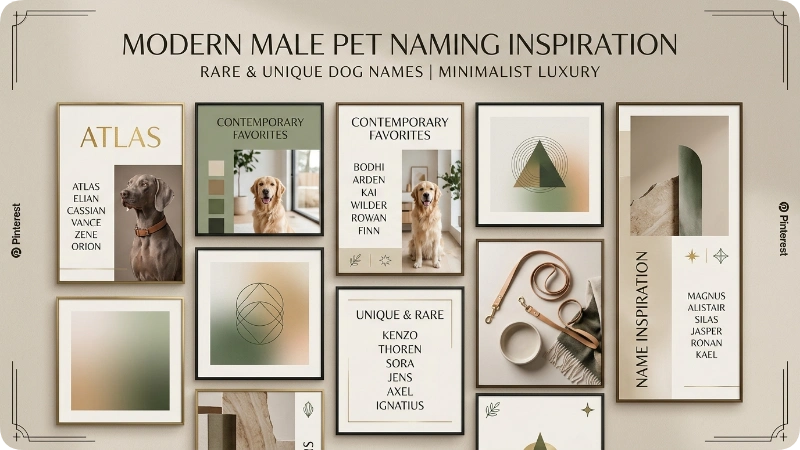 Unique Boy Dog Names With Meanings