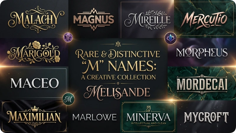 Unique Names That Start With M
