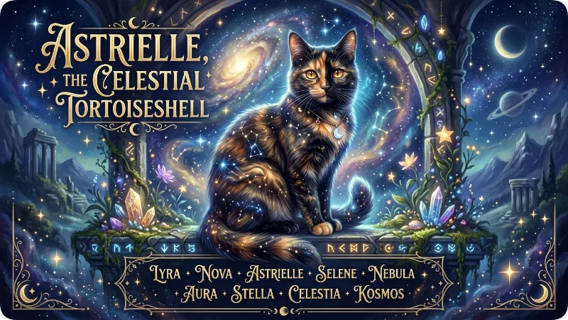 Unique Tortoiseshell Cat Names