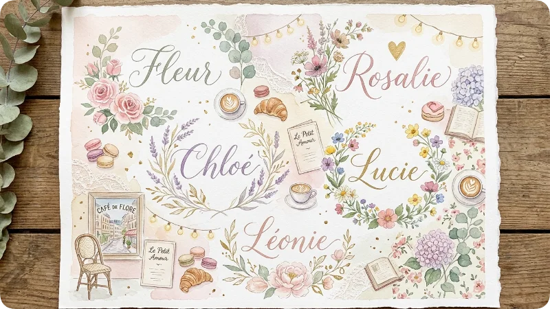 Cute & Soft French Girl Names