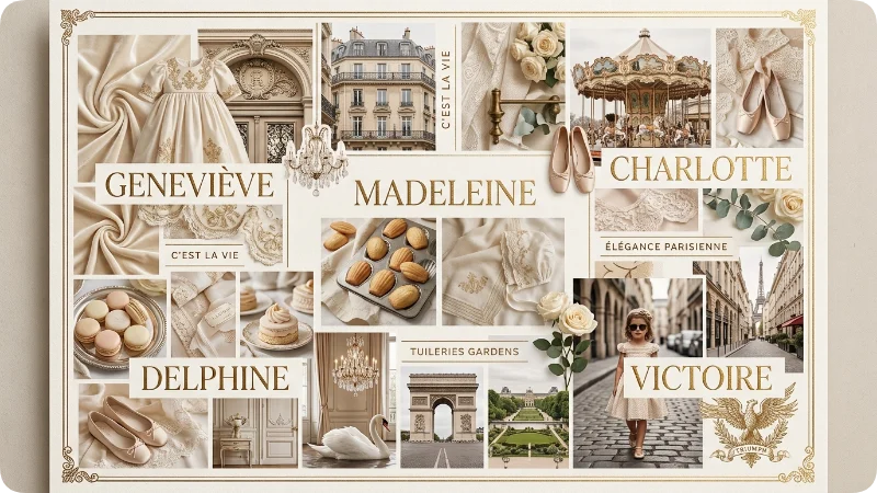 Elegant French Girl Names