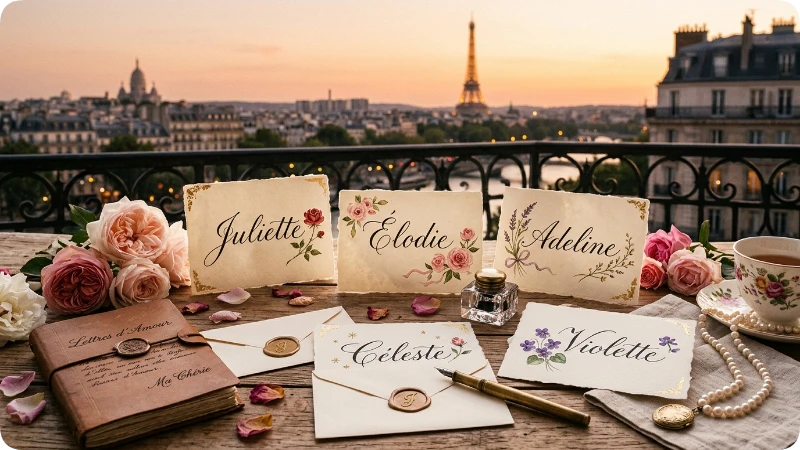 Romantic French Girl Names