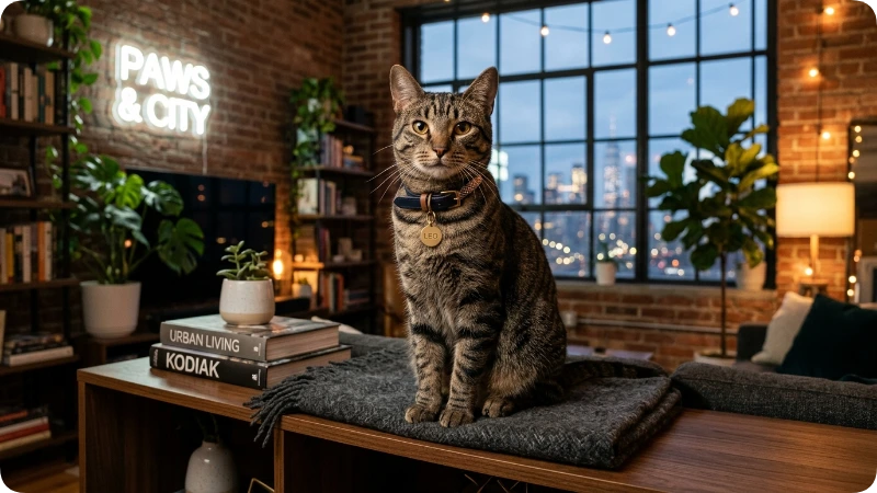 Cool Boy Cat Names with Modern Style