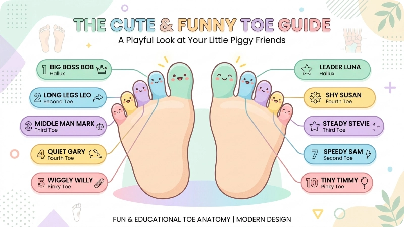 Funny & Chaotic Toe Names