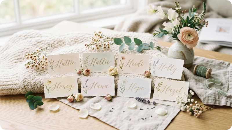 Cute and Soft Girl Names Starting With H