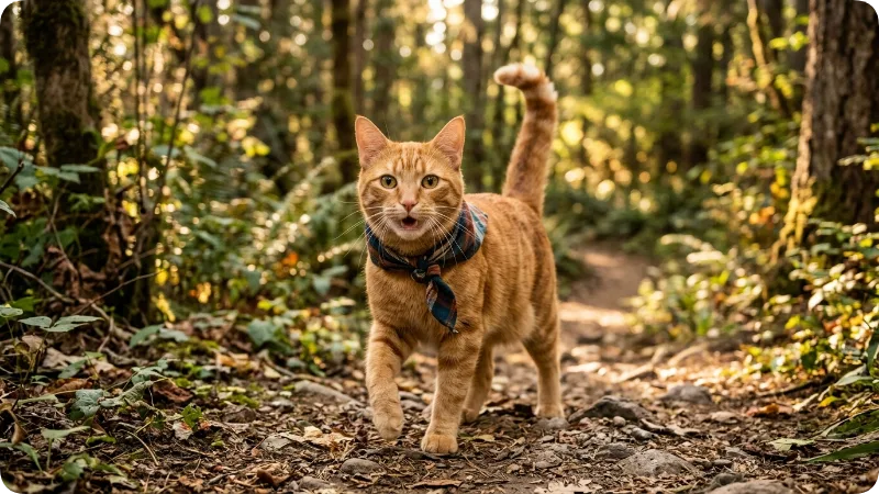 Cute Orange Cat Names for Boys