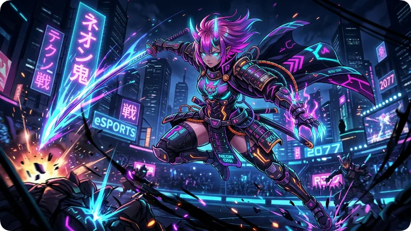 Dark Japanese Demon Names for Gaming