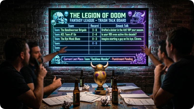 Dirty Funny Fantasy Football Names