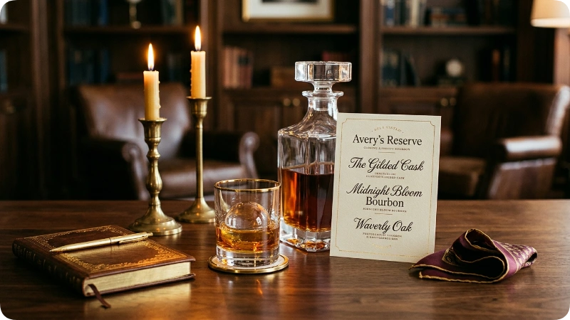 Elegant Bourbon Names