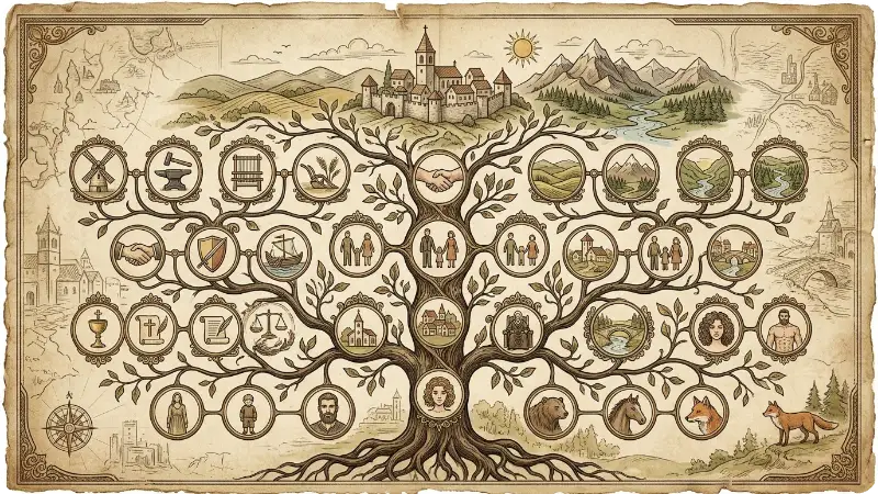 Germanic Last Names by Meaning