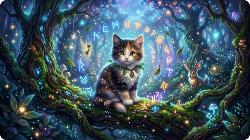Fantasy Inspired Kitten Names