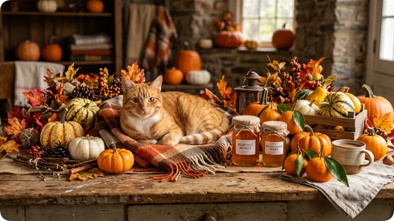 Food Inspired Orange Cat Names