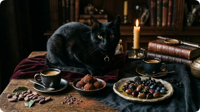 Food Names for Black Cats