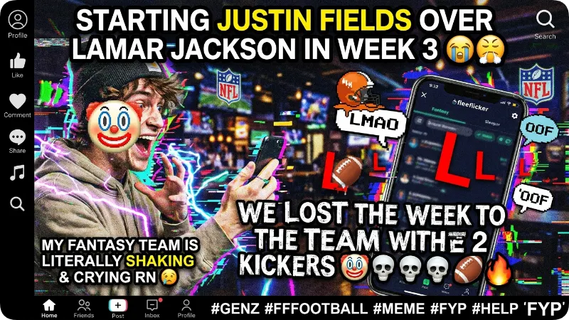 Gen Z & Meme Fantasy Football Names