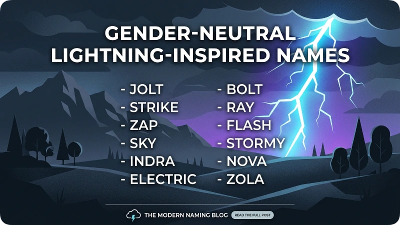 Gender Neutral Lightning Names