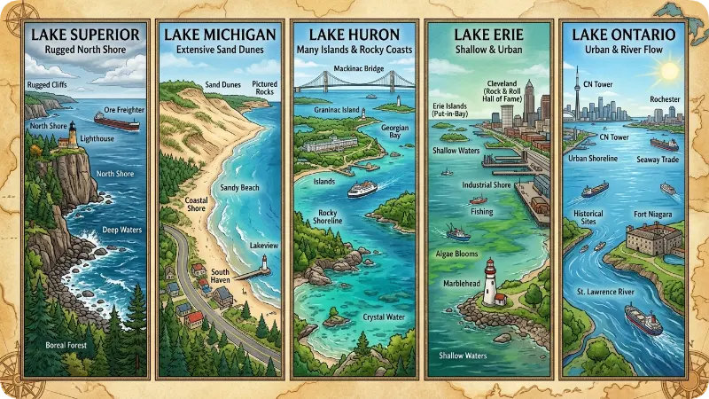 Great Lakes at a Glance