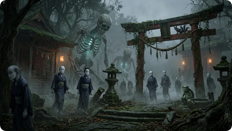 Japanese Yokai Names With Dark Energy