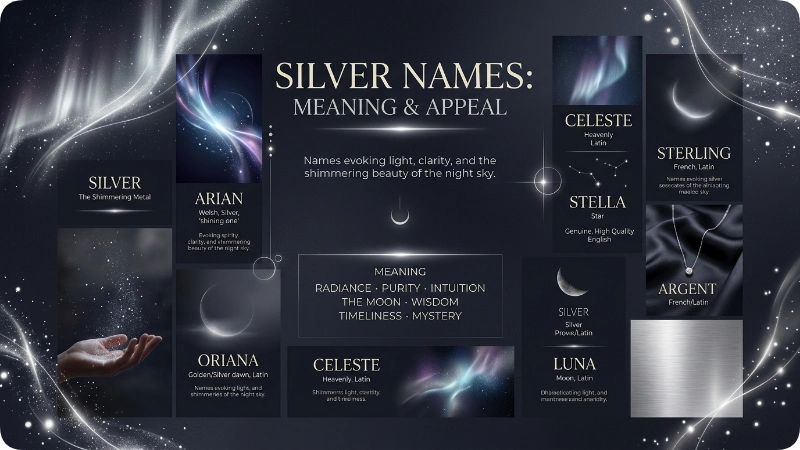 Meaning & Appeal of Silver Names
