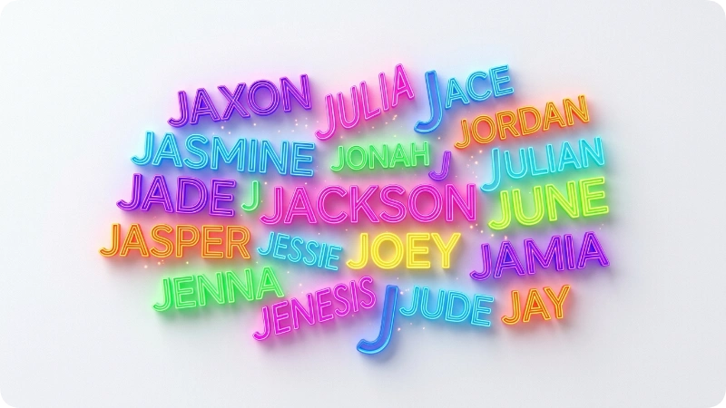 Modern & Trendy J Boy Names