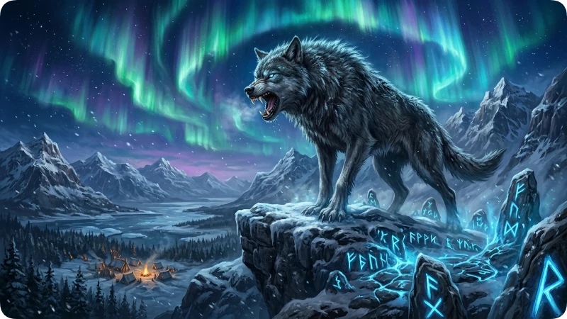Mythological and Legendary Wolf Names
