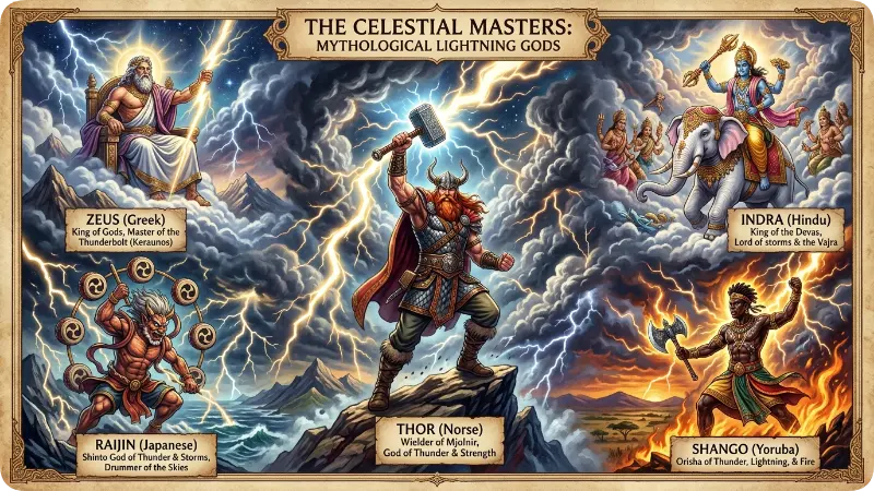 Mythological Names Connected to Lightning