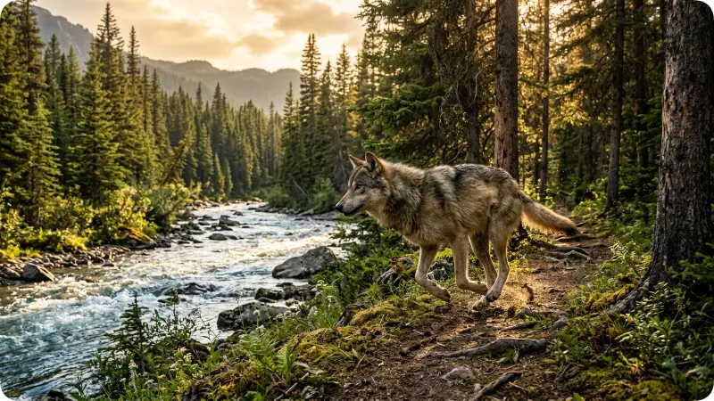 Nature Inspired Male Wolf Names