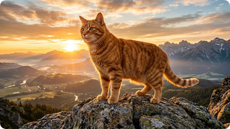 Nature Inspired Orange Cat Names