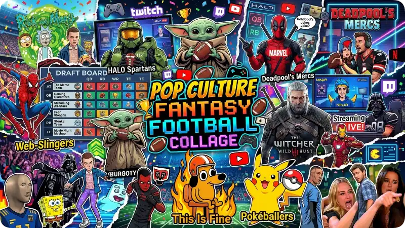 Pop Culture Fantasy Football Names