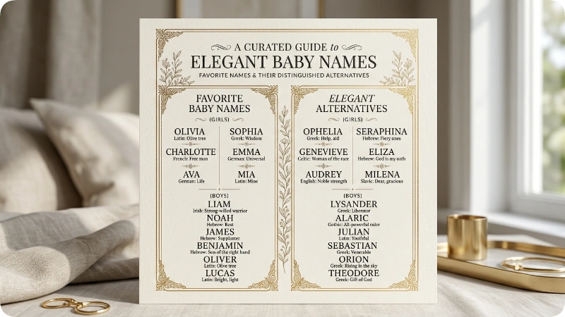 Popular Names and Similar Alternatives
