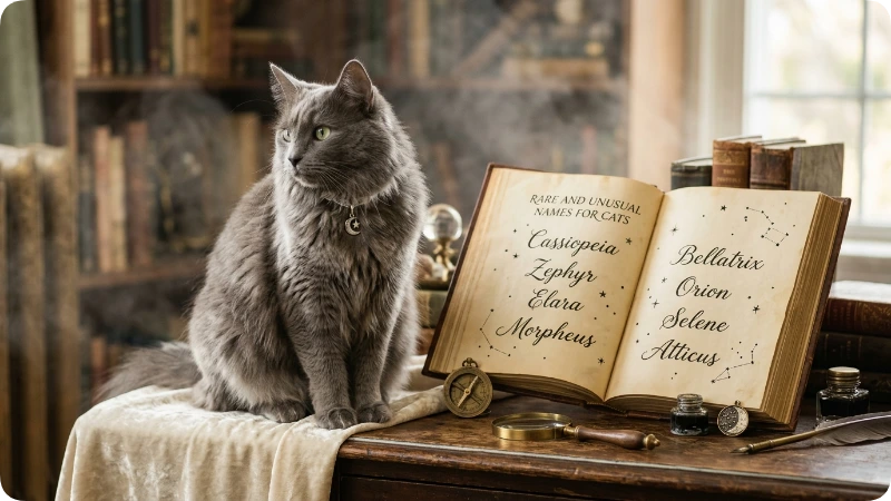 Rare and Unusual Names for Cats