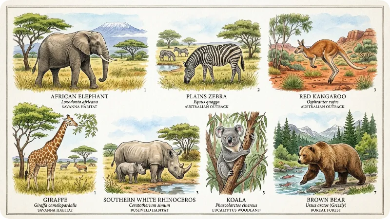 Scientific Names of Popular Mammals