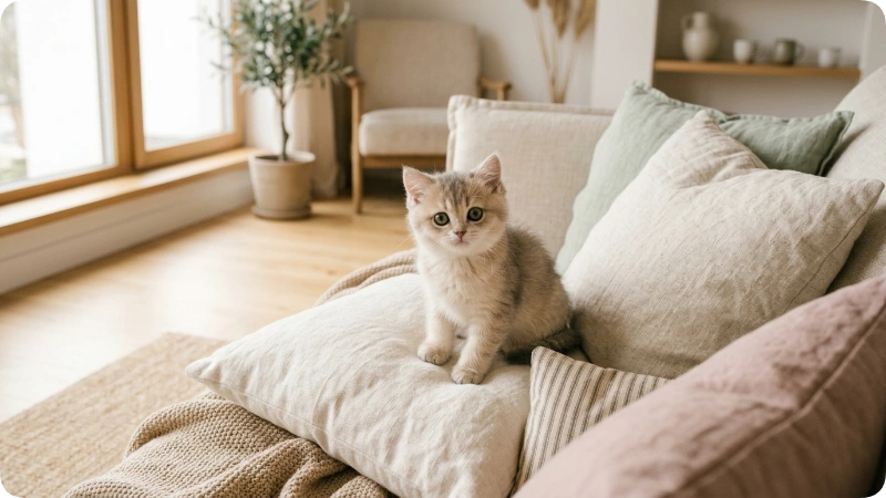 Short and Sweet Human Names for Cats