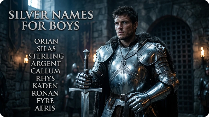 Silver Names for Boys