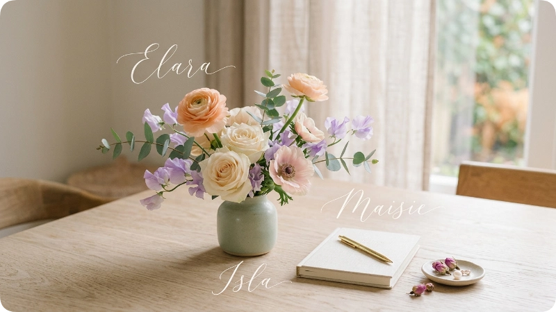 Soft, Romantic & Aesthetic V Names