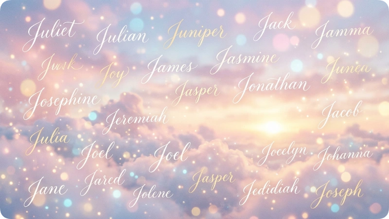 Soft & Aesthetic J Names