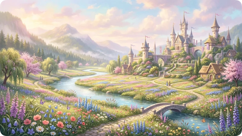 Soft & Peaceful Fantasy Nations