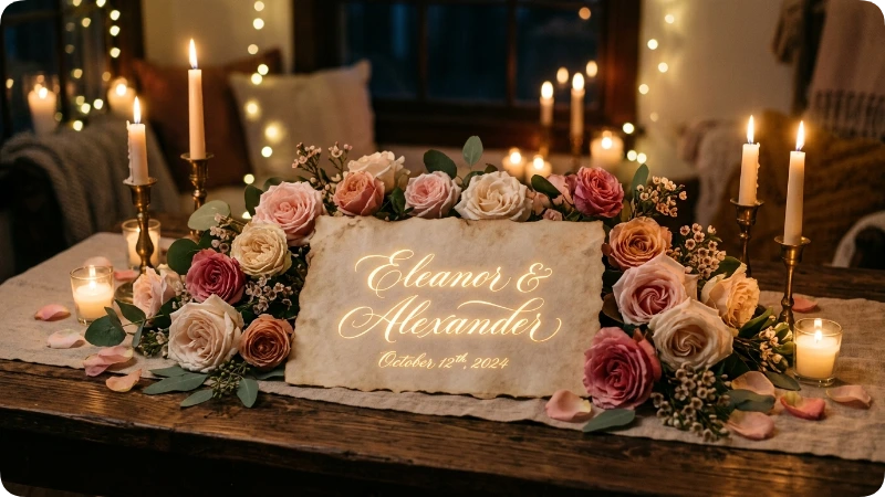Soft Romantic Twilight Names