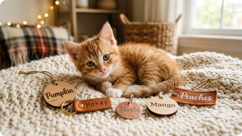 The Cutest Orange Cat Names Overall