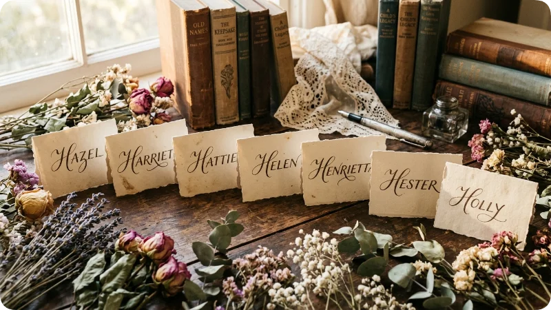 Nature Inspired H Names for Girls