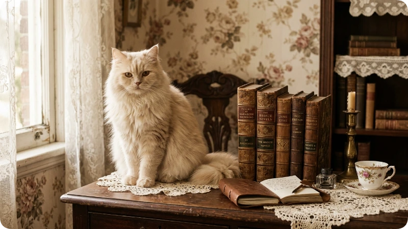 Vintage Human Names for Cats