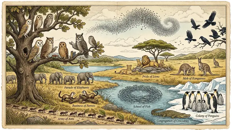 Weird Animal Group Names That Sound Completely Made Up
