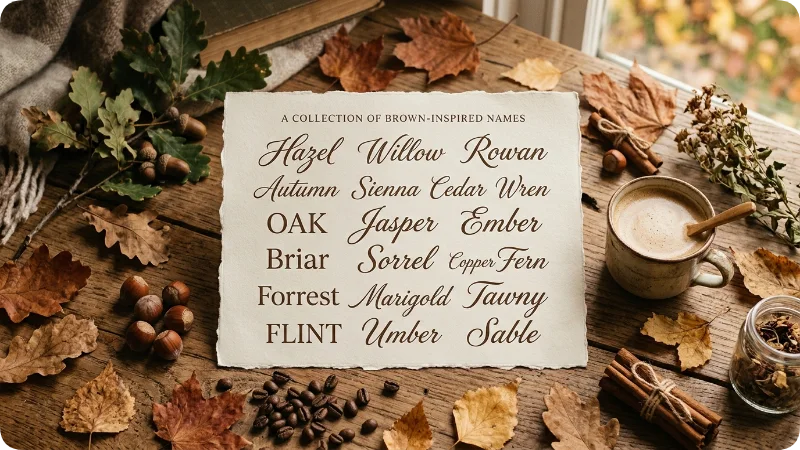 Why Brown Names Feel So Appealing