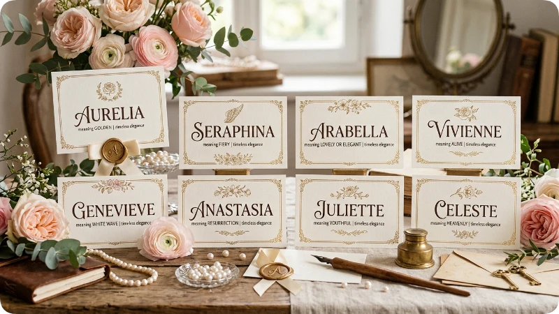50 Most Beautiful Fancy Female Names