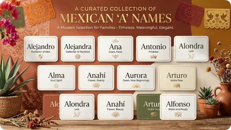 Best Mexican Names That Start With A