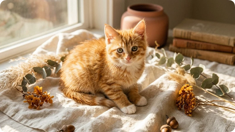 Best Unique Orange Cat Names