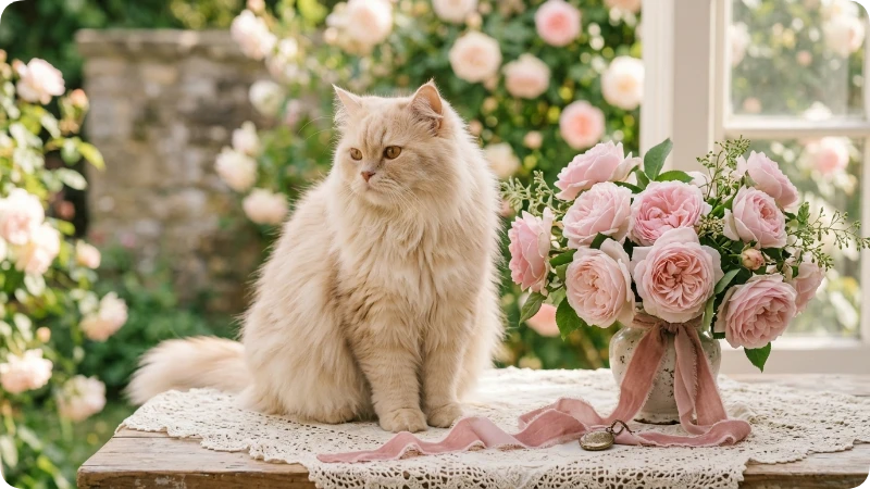 Fluffy Cat Names for Girls