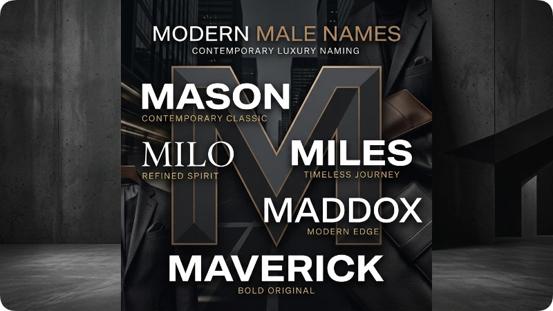 Modern Male M Names
