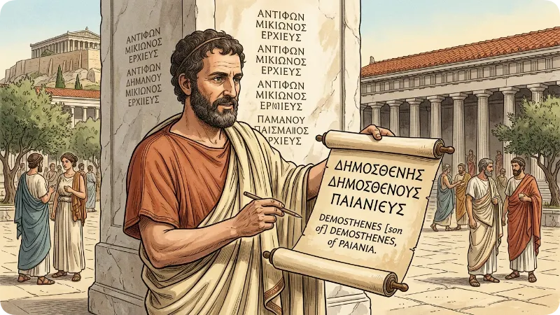 What Were Ancient Greek Last Names Actually Like?